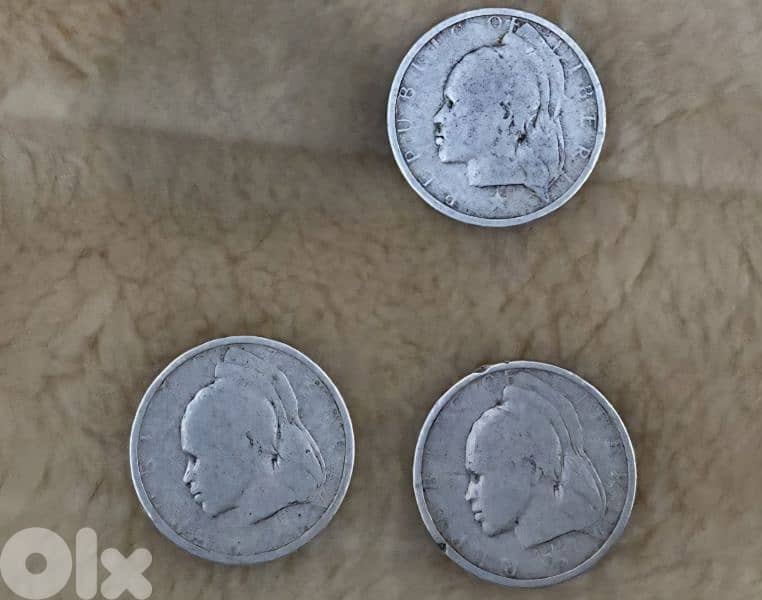 Liberia Silver Coin Lot – 25c & 10c (1960–1961) – 90% Silver 2