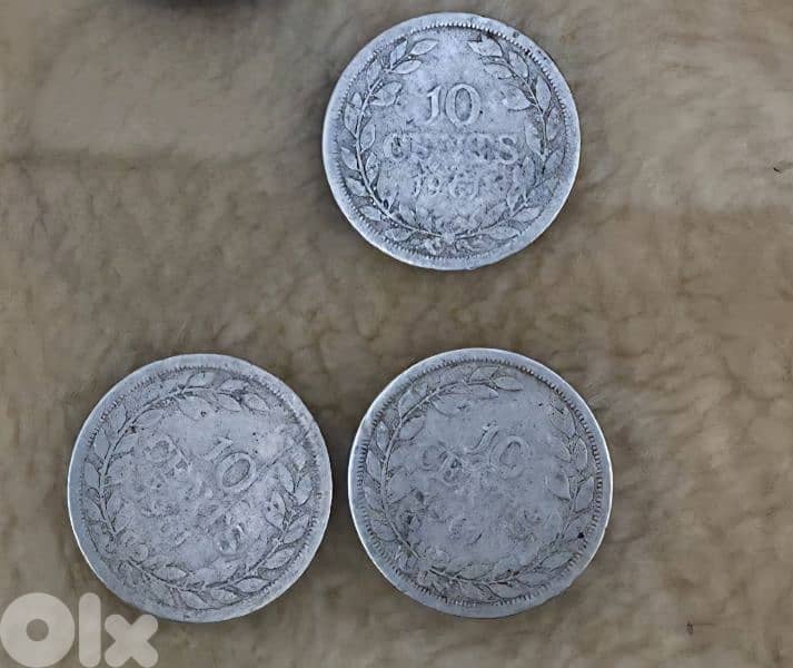 Liberia Silver Coin Lot – 25c & 10c (1960–1961) – 90% Silver 3
