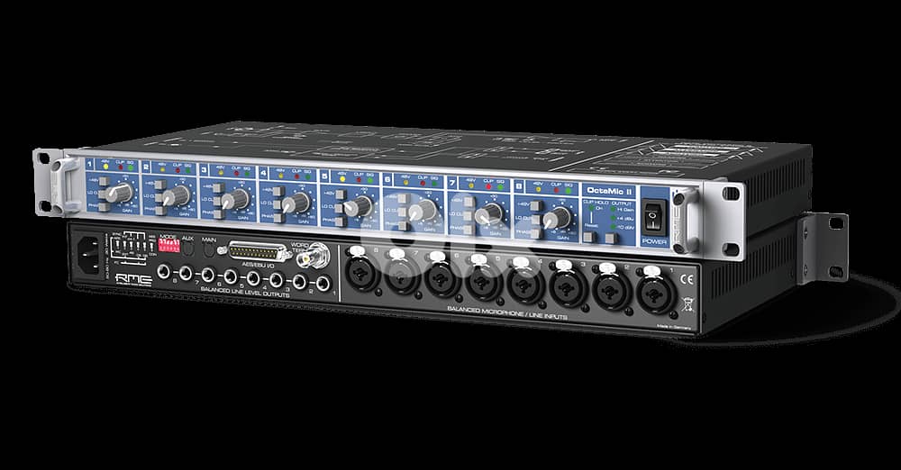 RME OctaMic II  8-Channel Mic Preamp & Hi End AD Converter 0