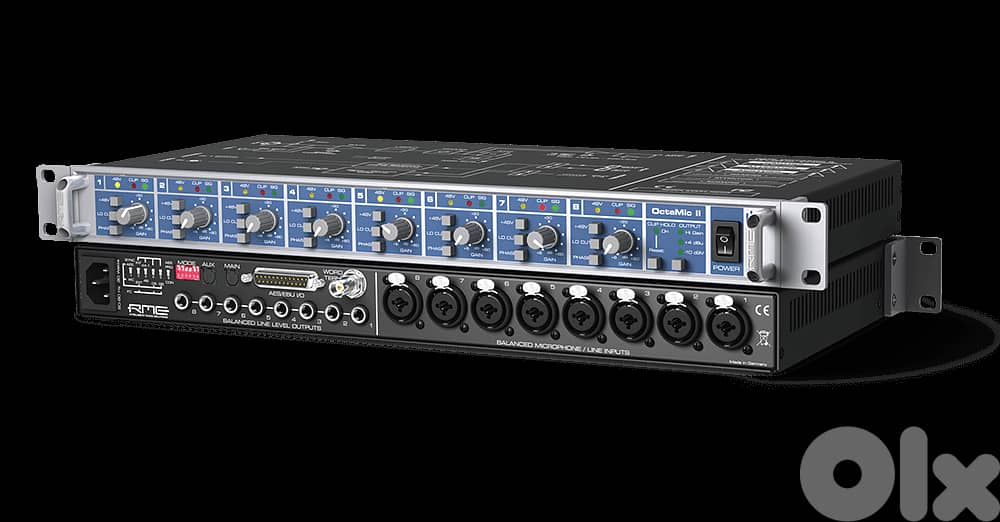 RME OctaMic II  8-Channel Mic Preamp & Hi End AD Converter 10