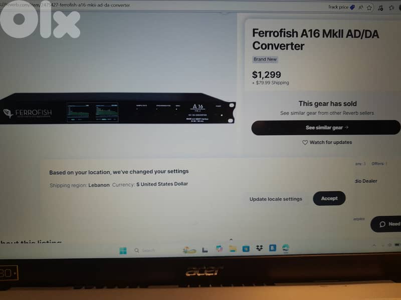 Ferrofish A16 MK-II Professional 16-Channel AD/DA Converter 6