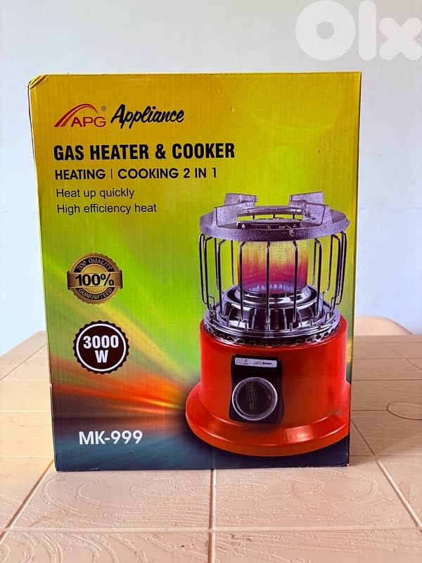 APG 2in 1 gaz and heater 0