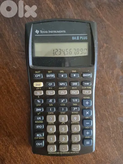 Texas Instruments BA II Plus Business Analyst