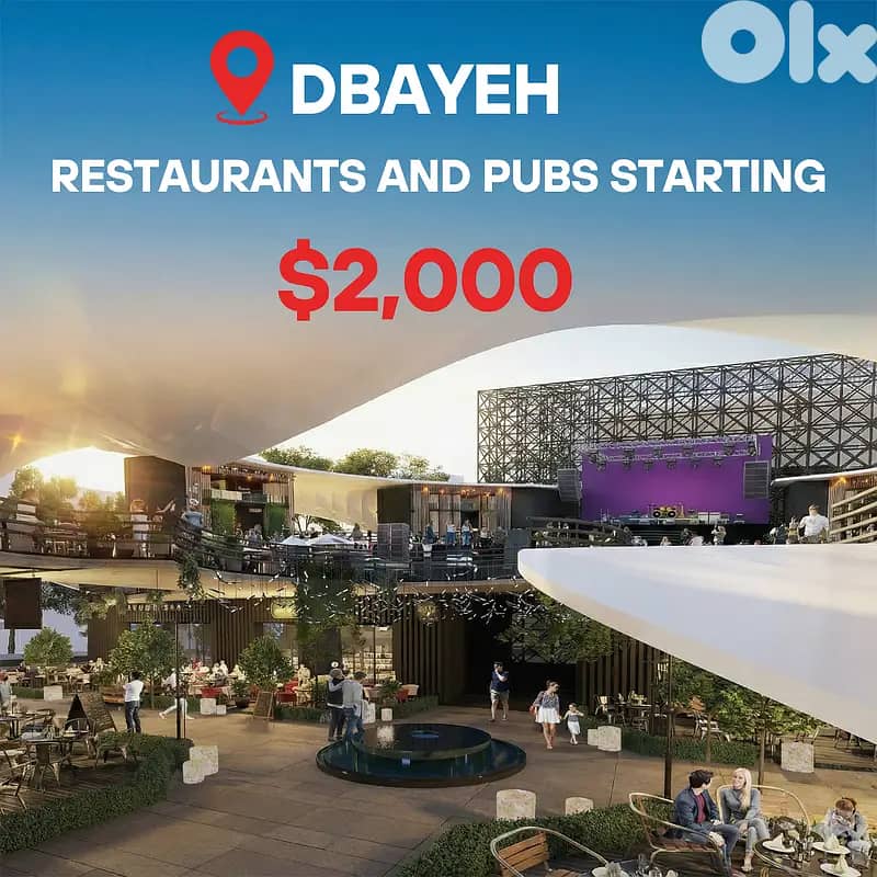 Pubs & Restos For Rent In Dbayeh 0