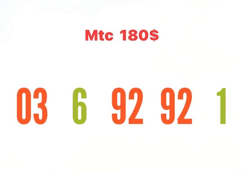 Mtc phone number 03 we deliver all leb 0
