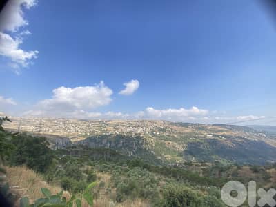 Land for sale in Chanay,Aley |Panoramic View أرض للبيع في شانيه، عاليه