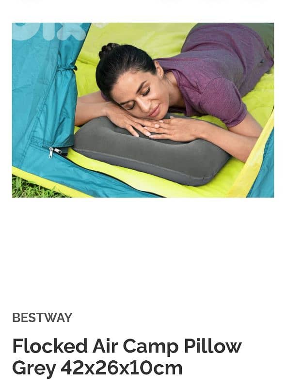 bestway camp pillow 0