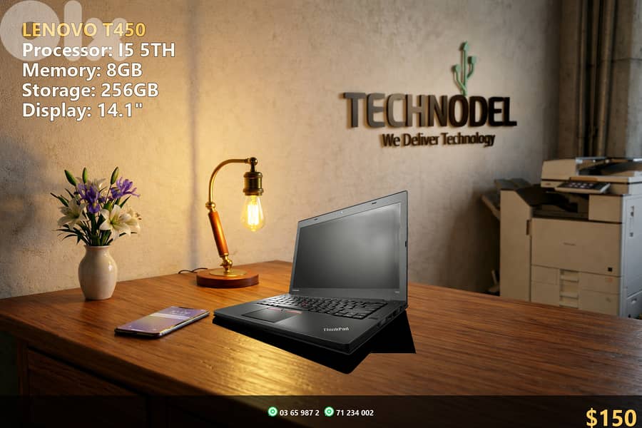LENOVO T450 i5 14.1" 0