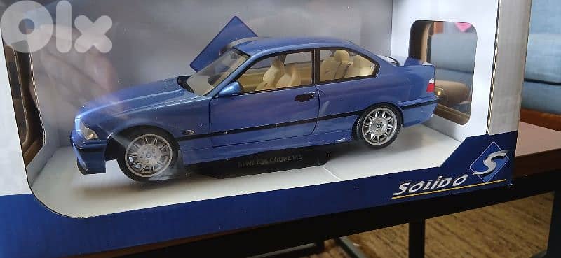 solido 1/18 bmw e36 m3 diecast. 0