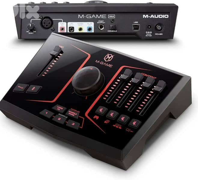 M-GAME Solo USB Audio Interface Mixer  Streaming and Gaming & XLR Mic 0
