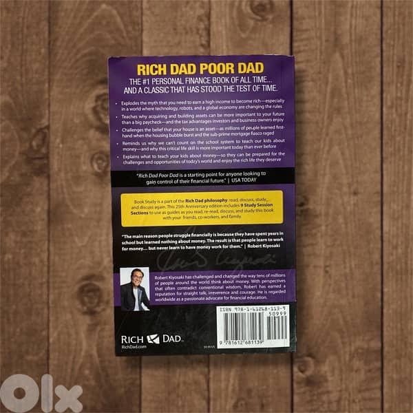 Rich Dad Poor Dad - Robert Kiyosaki (25th Anniversary edition) 1