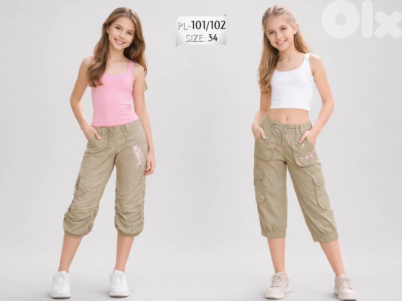 Collection of European Ladies' Capri PANTs 1