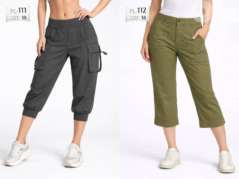 Collection of European Ladies' Capri PANTs 3