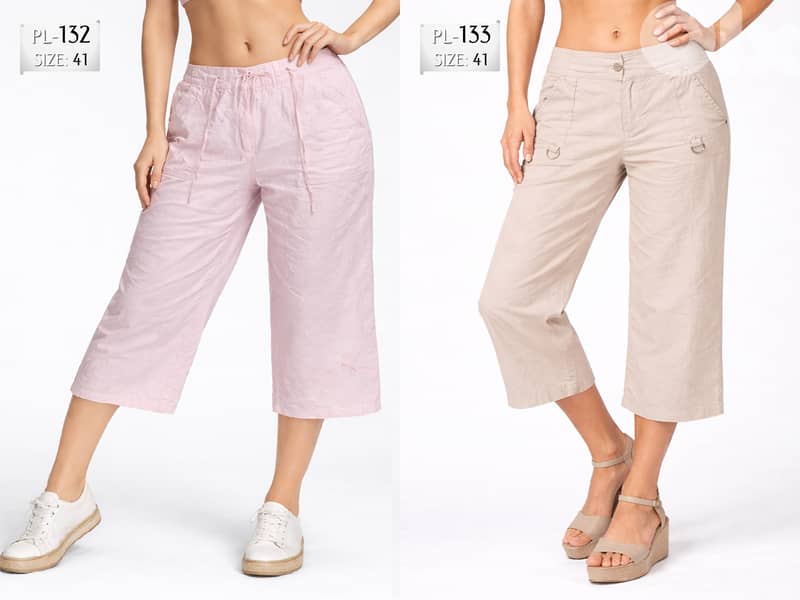 Collection of European Ladies' Capri PANTs 10