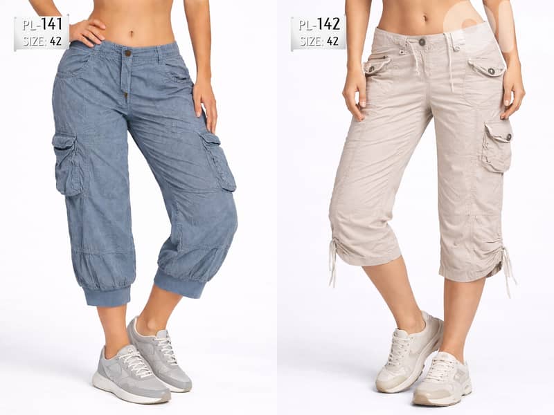 Collection of European Ladies' Capri PANTs 12