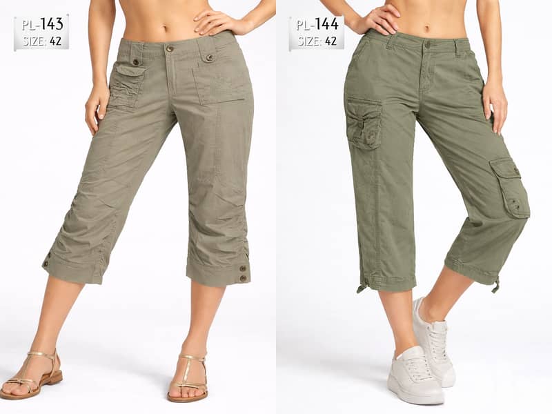 Collection of European Ladies' Capri PANTs 13