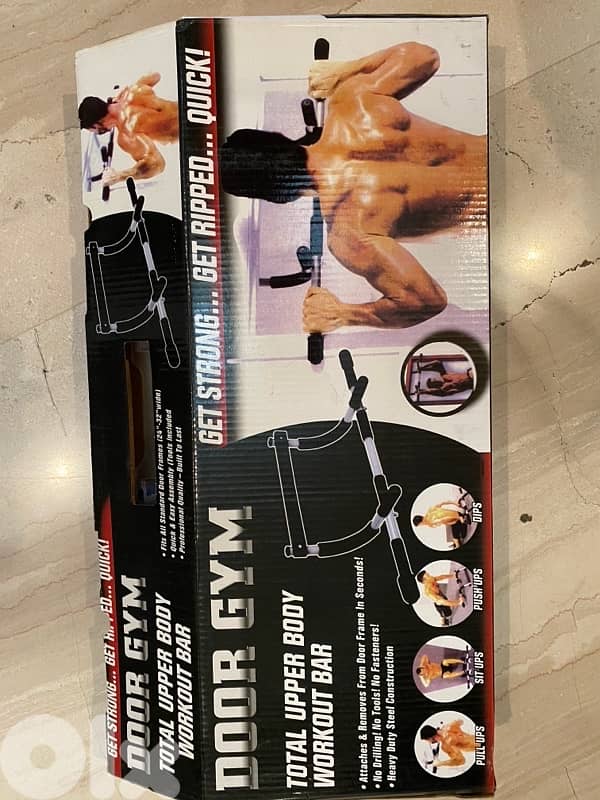Door Gym Bar, Total upper body workout Bar 0
