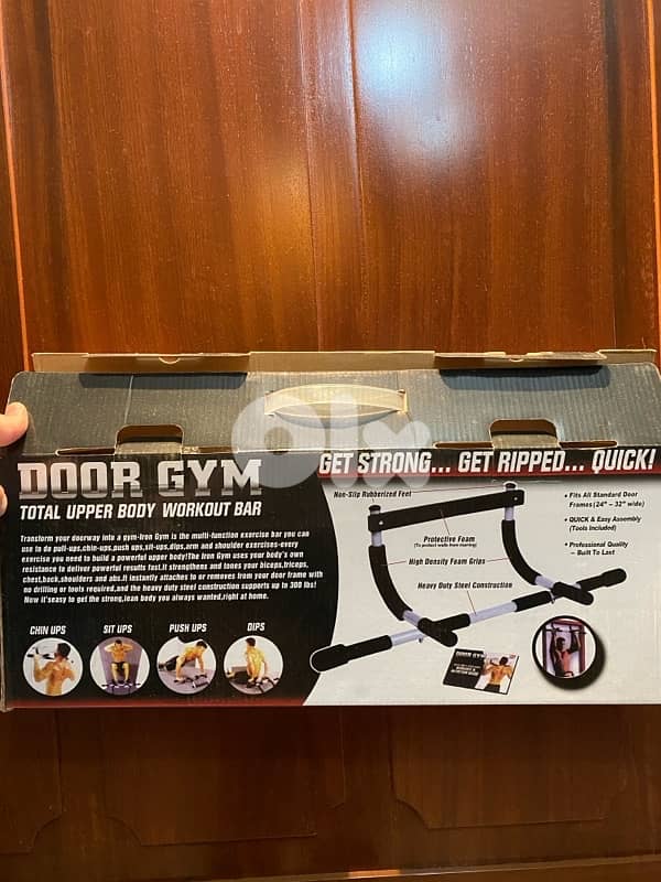 Door Gym Bar, Total upper body workout Bar 6