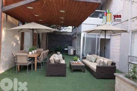 Ballouneh 160m2 | 150m2 Garden | Open View | Prime Location | TO