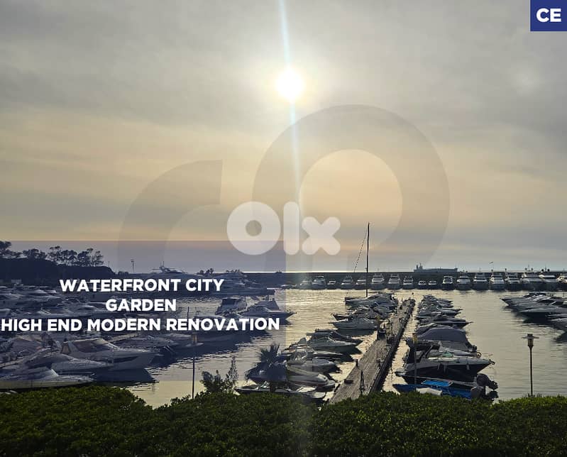 Waterfront City/ Garden/ High end Modern Renovation/Dbaye REF#CE132141 0
