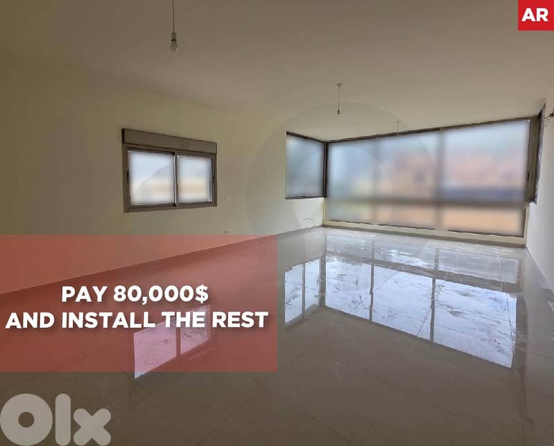 Age building 10 years ,Double glazing ,Bsaba / بسابا REF#AR132856 0