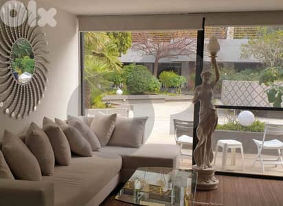 18 sqm terrace, fully furnished, kaslik, solemar/كسليك REF#EW135143