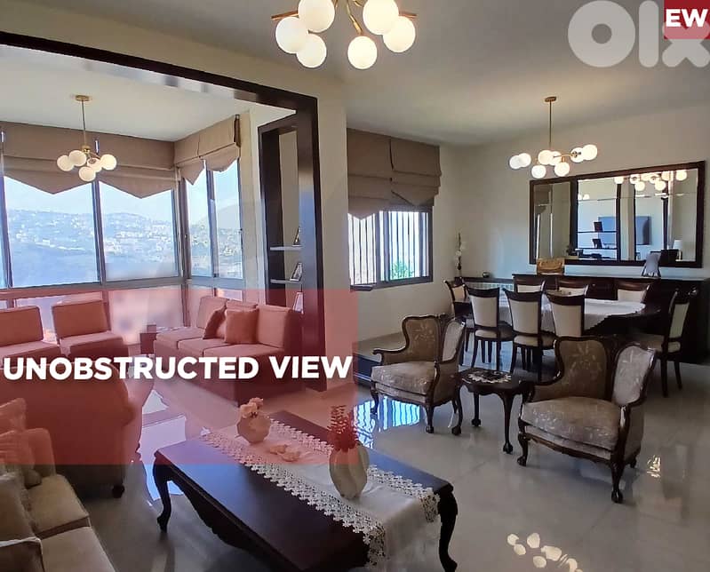 Great view, 2 covered parking, 3 balconies, Jeita/جعيتا REF#EW135145 0