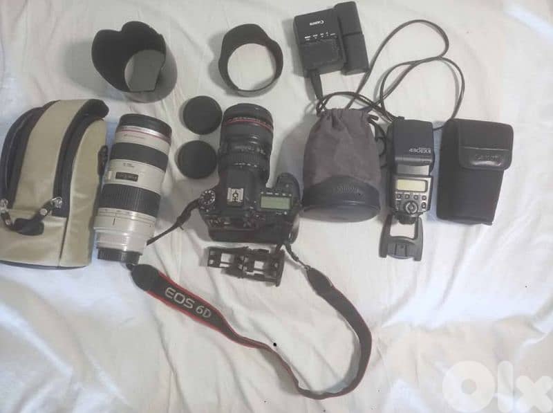 canon 6D with lenses 0