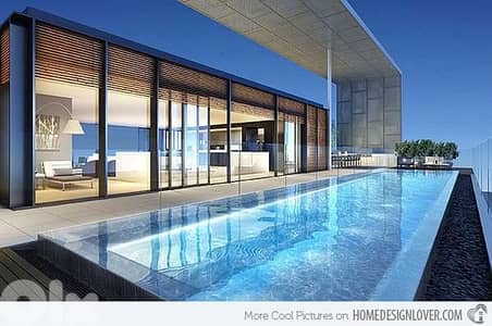 PENTHOUSE IN DOWNTOWN + PRIVATE TERRACE , POOL (500SQ) SEA VIEW