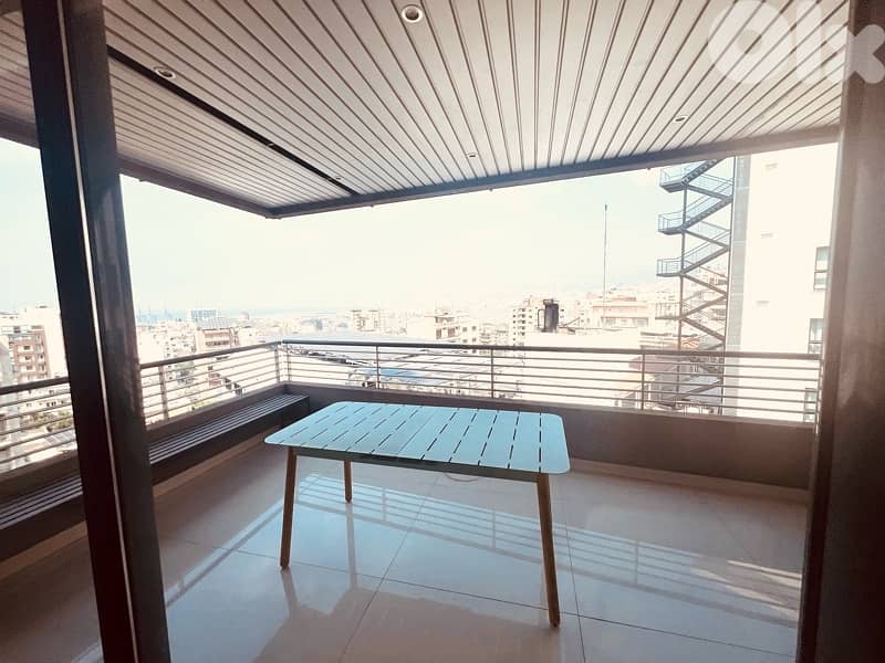 Achrafieh Sioufi New F. Furnished 145m 2bdr 3bth Pkg Concierge 0