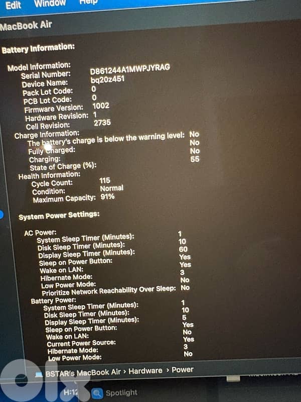 macbook air m1 7