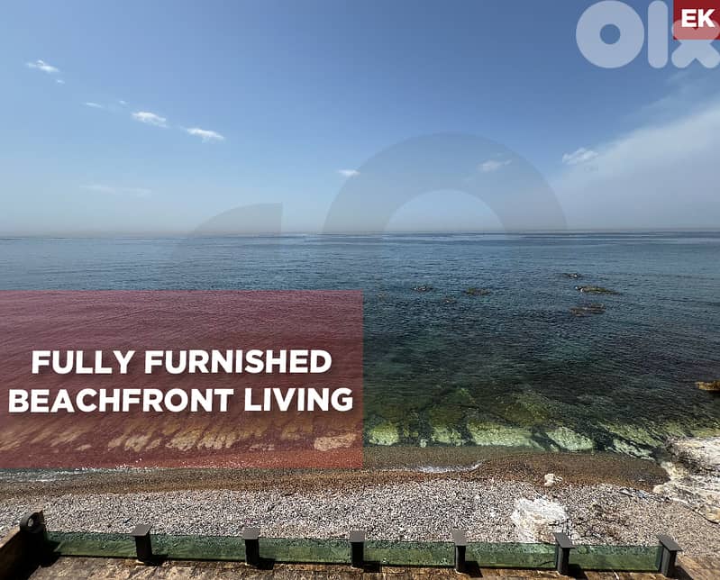 Beachfront Living, fully furnished, Halat/حالات REF#EK135192 0