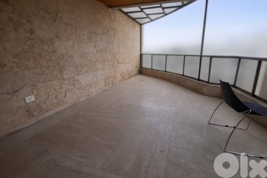 Mtayleb 2 bedrooms flat for rent with big balcony 0
