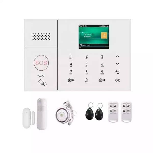Touch Panel Home Security Set Anti -Thief Alarm WIFI Tuya Alarm System 0