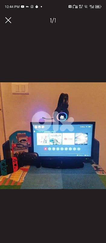 Nintendo switch OLED which all the accessories 0