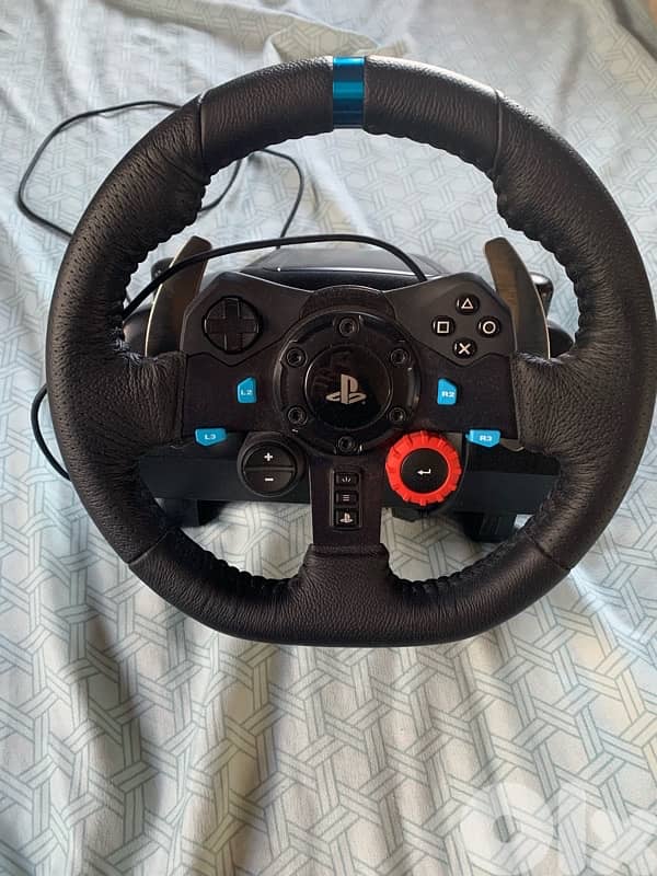 STEERING WHEEL for playstation and pc like new 250$ 0