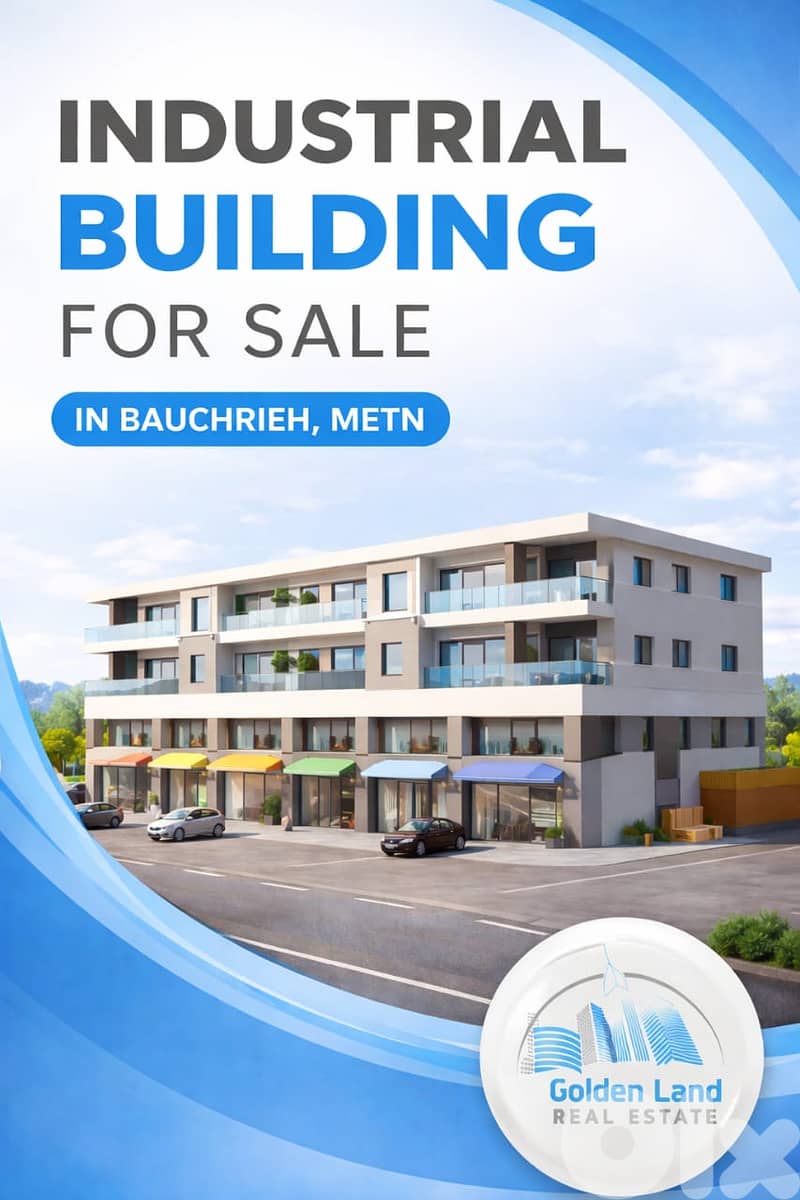 840 SQM Industrial Building in Bauchrieh, Metn 0