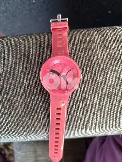 Pink PUMA Watch – Sporty & Cute