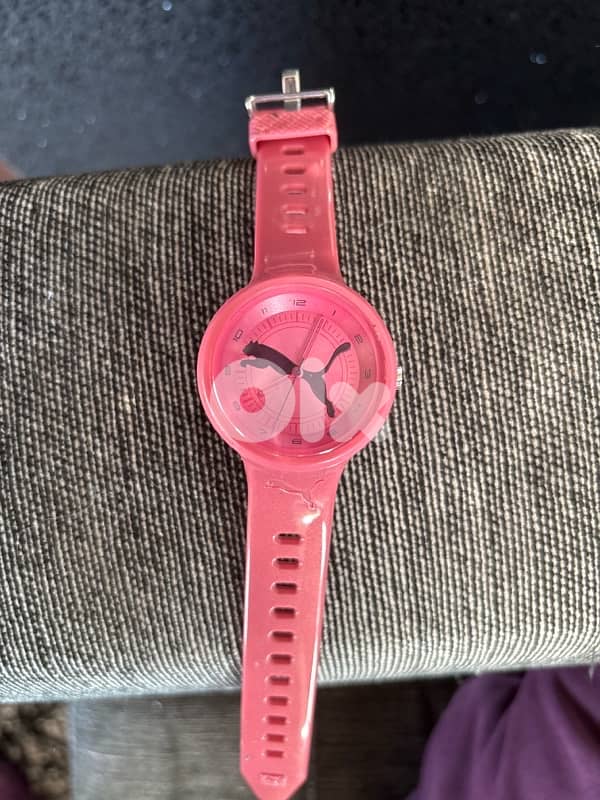 Pink PUMA Watch – Sporty & Cute 0