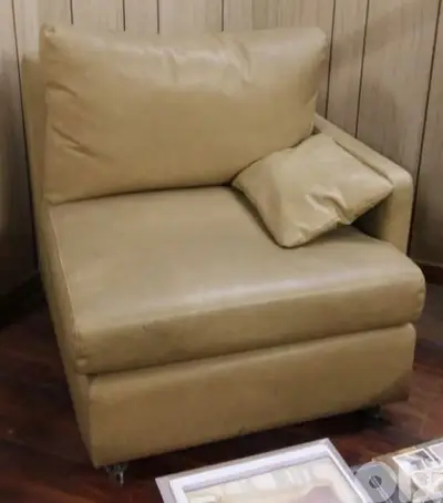 caouch ( 2 seats ) + armchair + rectangular middle table