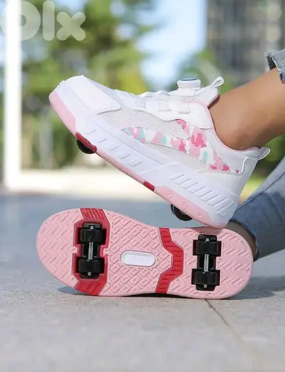 New Roller Shoes 4 Wheel Detachable & Adjustable Sneakers