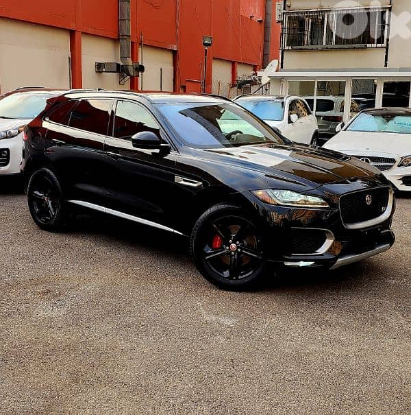 JAGUAR F-PACE S V6 AWD 380HP 2017 MINT CONDITION CALIFORNIA CAR 0