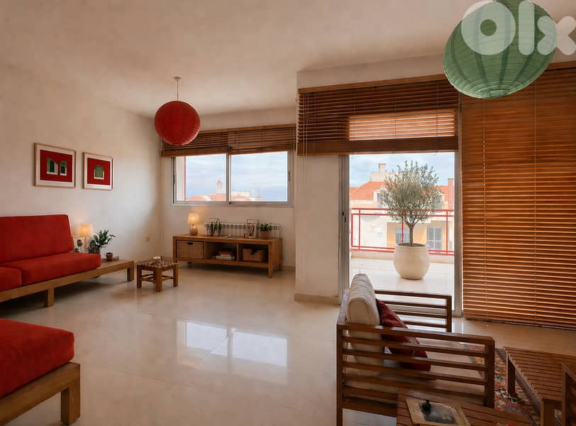 300 m sq Duplex with roof terrace in Awkar 0