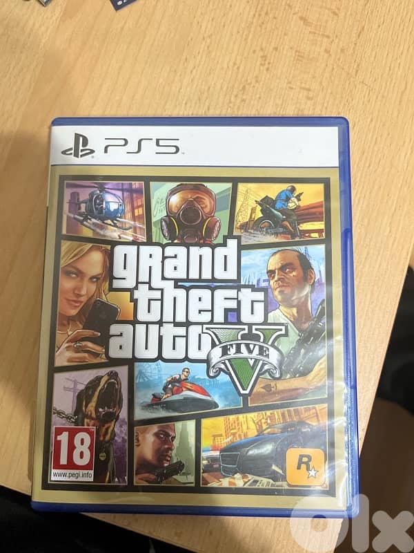 gta 5 ps5 like new used 1 time 0