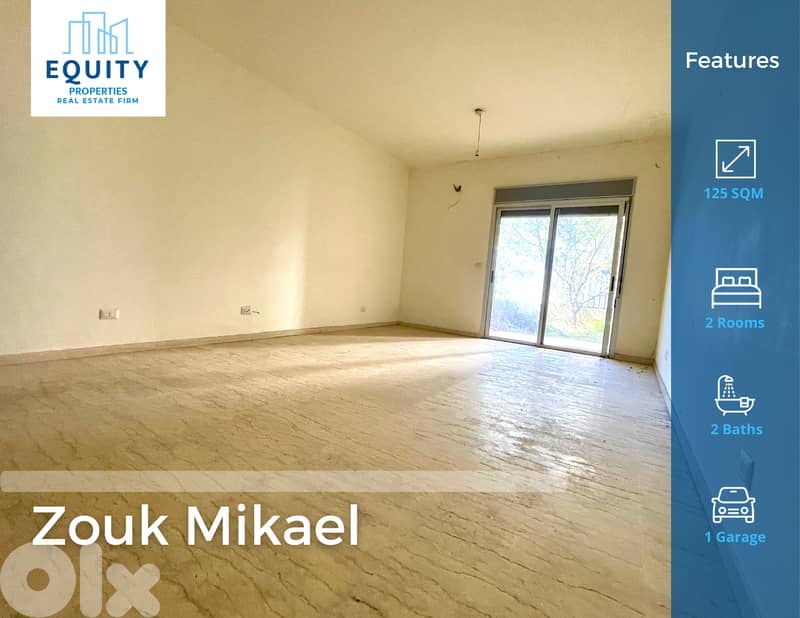 125 SQM Apartment With Terrace For Sale In Zouk Mikael #RK29126 0