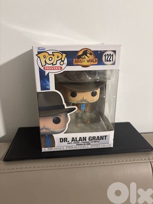 Dr. Alan Grant (Jurassic World) Funko Pop 0