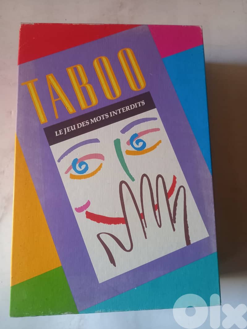 Taboo MB Jeu de société 1990 LE JEU DES MOTS INTERDITS 0