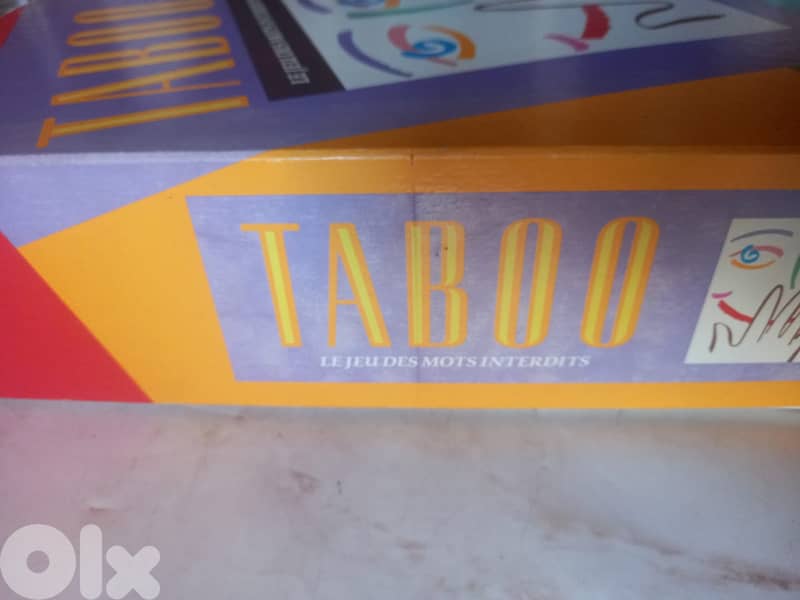 Taboo MB Jeu de société 1990 LE JEU DES MOTS INTERDITS 3