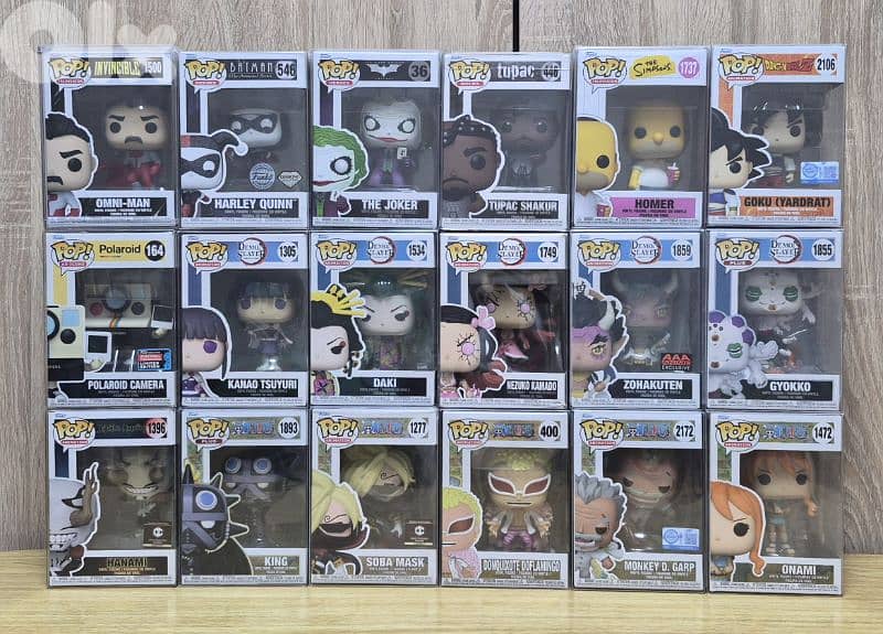 Funko Pop Figures Lot 0