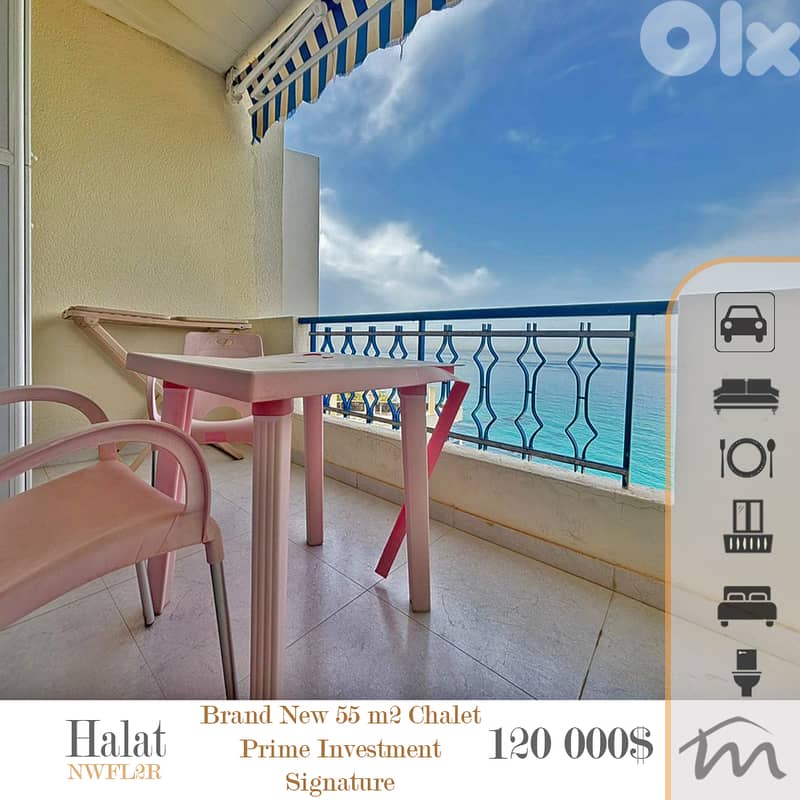 Halat | Building Age 15 | Prime Rental Investment | Sea View | AIRBNB 0